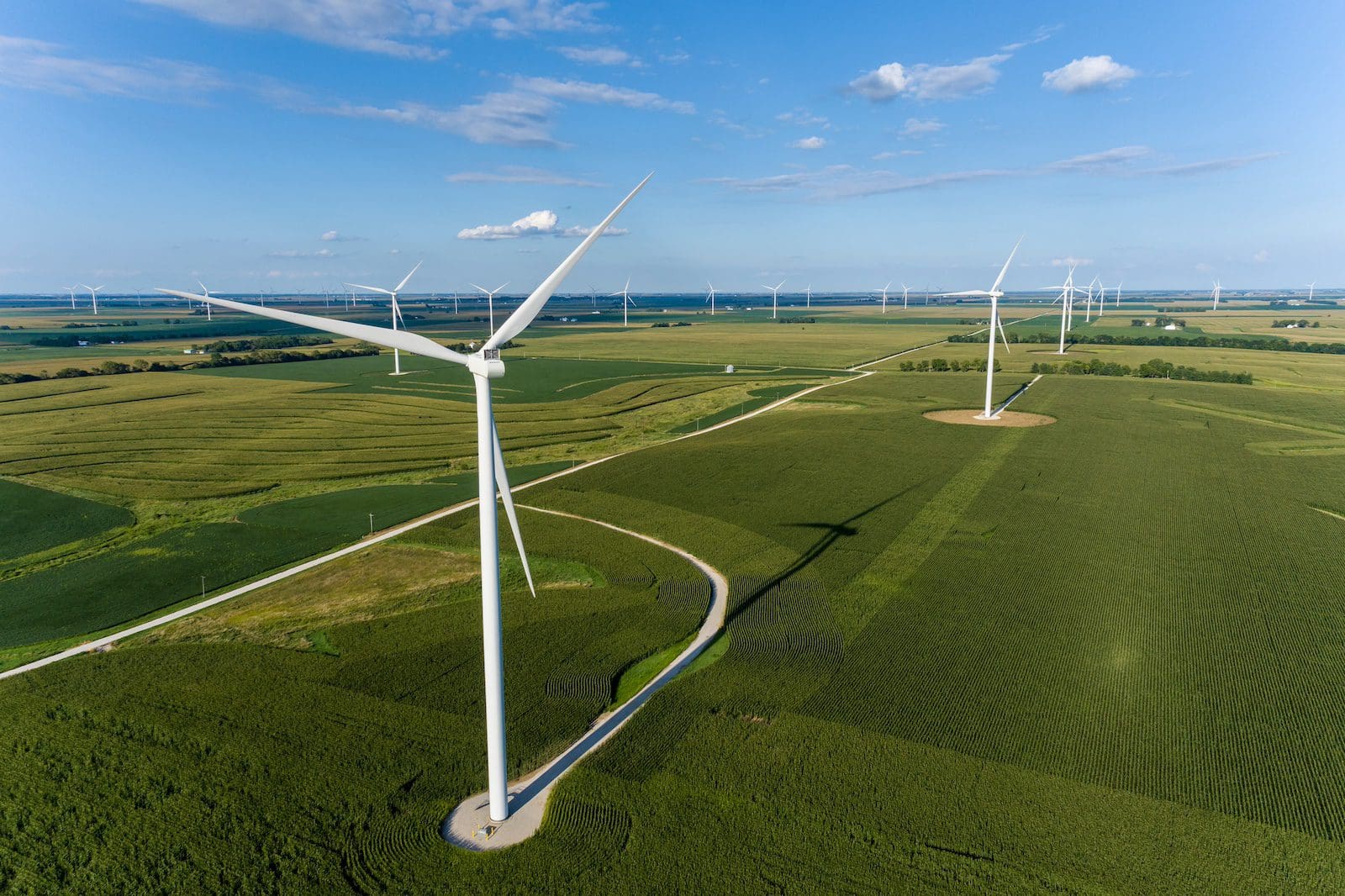 Bloomington, IL Solar and Wind Farms